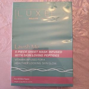 Luxe Beauty Lavish Me 5 Piece Sheet Mask